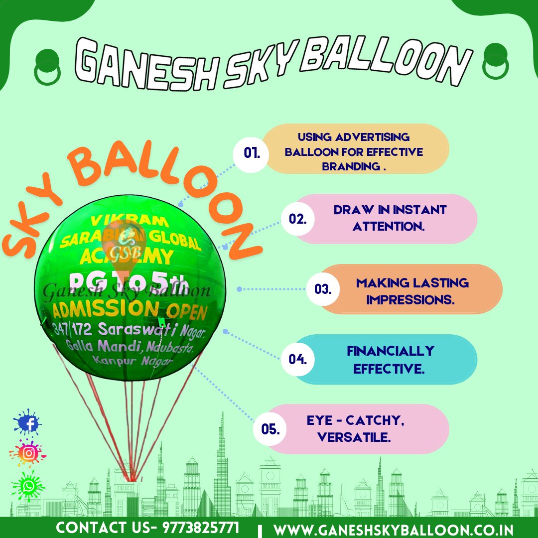 Advertising air balloon price